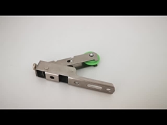 Rolo da janela de POM Wheel Stainless Steel Sliding do rolo de porta da janela de tela