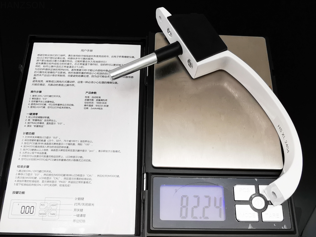 Fechadura de porta e janela de alumínio Fechadura de alça para porta de tela Fechadura de alavanca branca