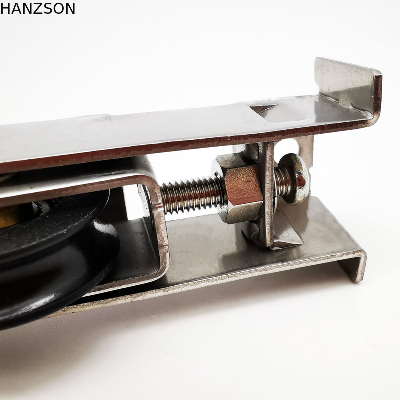 Rodas de portas deslizantes de nylon 21*20 Rodas de janela de aço inoxidável de trabalho pesado