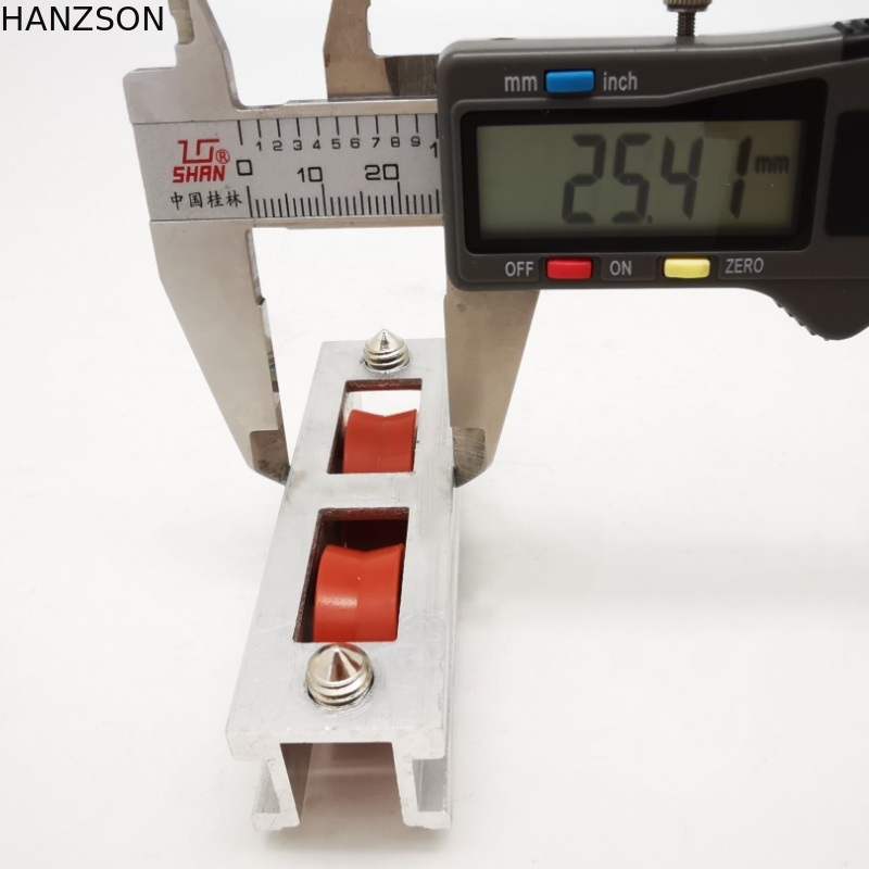 Aluminium Hidden Sliding Window Roller with 50-100 Kg Weight Capacity and 1-4 mm Thickness for Hotel Application