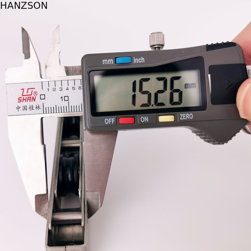 Stainless Steel Sliding Window Roller with Bearing Heavy Duty 40kg/pairs Loading Capacity 17*15 Size