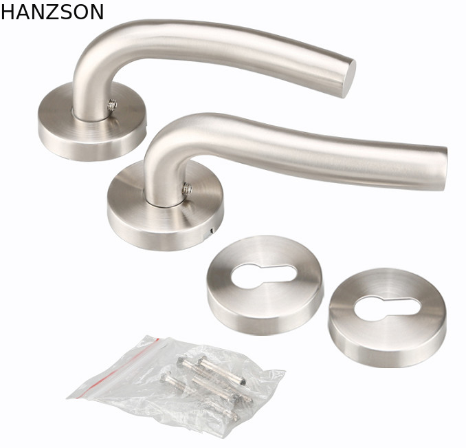 201 304 tamanho de aço inoxidável do preto 130X55X1.0mm da tira da cor do puxador da porta