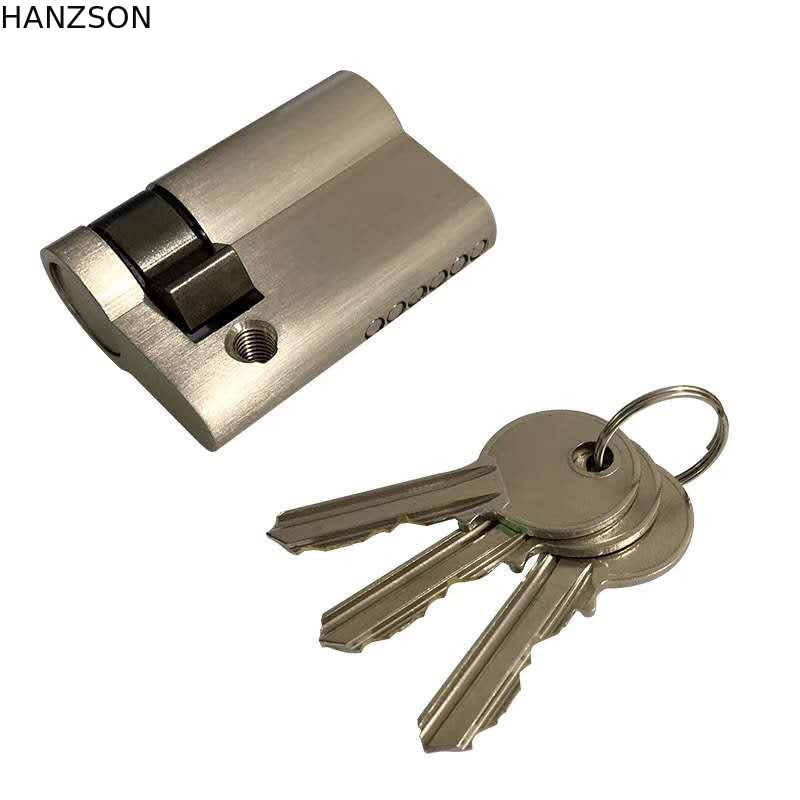 Meio fechamento de cilindro de bronze do Euro, fechamento de cilindro dobro 32.8×16.8×9.8Mm do Euro