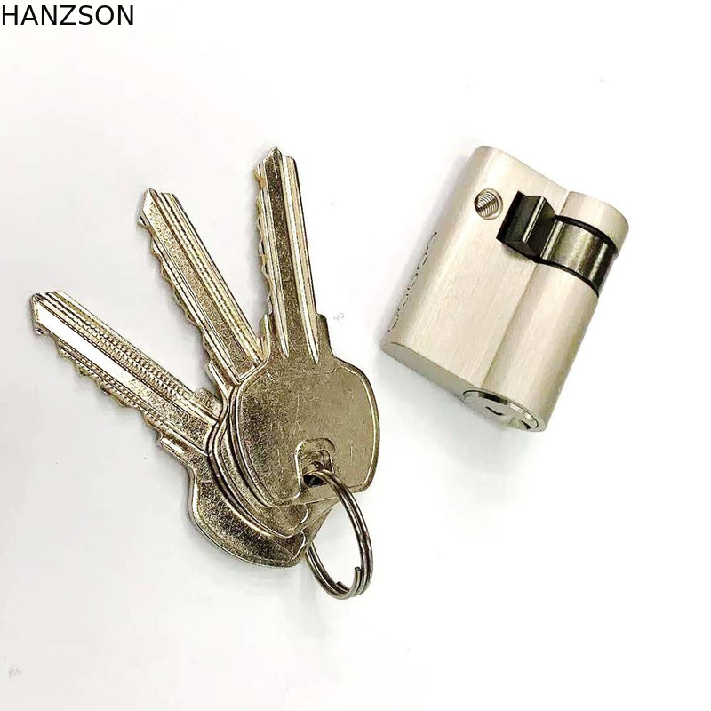 Meio fechamento de cilindro de bronze do Euro, fechamento de cilindro dobro 32.8×16.8×9.8Mm do Euro