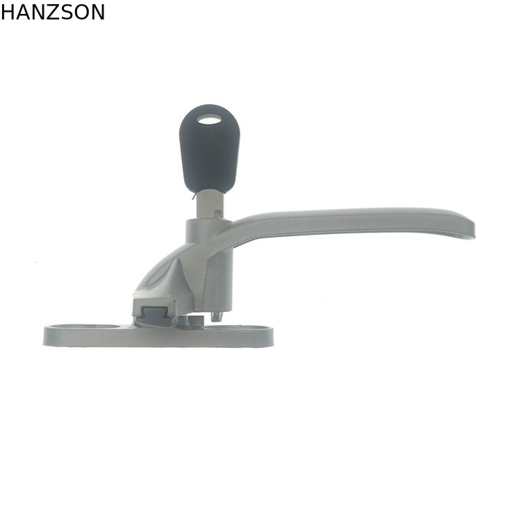Punhos de janela ligas de zinco da porta com chave para o revestimento do pó da janela do Pvc de Upvc