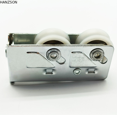 A polia da roda da porta de deslizamento da corrosão da oxidação zinco de 18 x de 34 x de 42mm chapeou