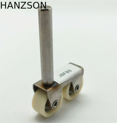 porta da polia da roda da porta de deslizamento 608zz que carrega a roda W18xH34xL42mm