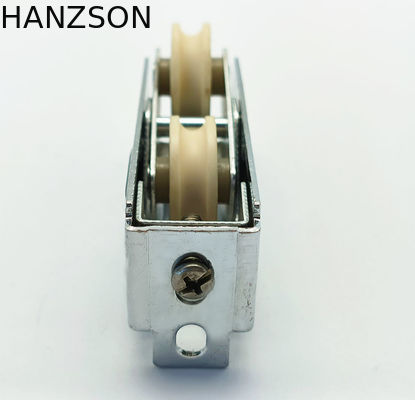 OEM de alumínio do material de folha do ferro dos rolos 1.2mm da porta deslizante da tampa plástica