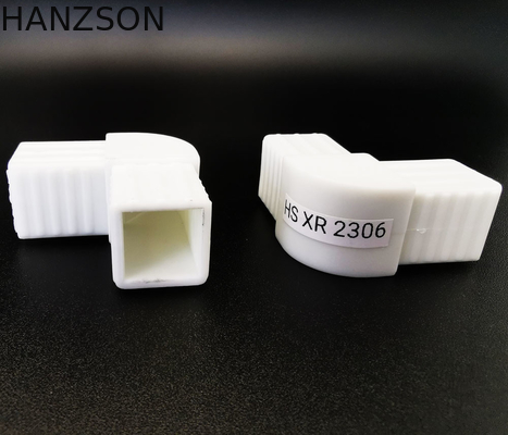Branco 20*20mm Profil de Alumínio Conexão de Esquina Junção Gasket Janela de plástico Conexão de Esquina Peças