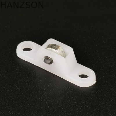 OEM Roda de rolos de tela deslizante de janela Roda de rolos de rolamento único 8 * 8 Polia de porta de plástico