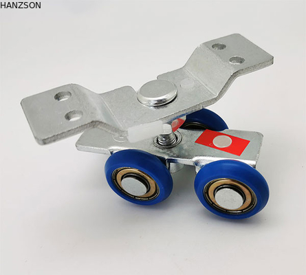 rodas da polia da porta deslizante da altura de 60.0mm, largura plástica de nylon 26mm do rolo de porta