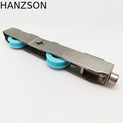 Rolo de porta de alumínio do OEM, rolo ajustável SS201 POM Material da janela de deslizamento