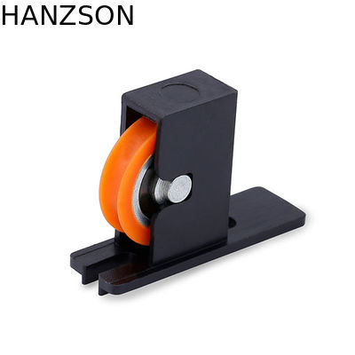 Prova da oxidação que desliza os rolos de porta de nylon com o ODM de nylon do material da polia dobro