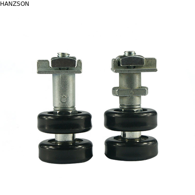 Rolos de nylon resistentes modernos, sulco material de vidro da roda Pa6 U do balcão de Zamark