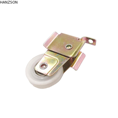 Rolos de nylon modernos para portas deslizantes, espessura da roda 0.8mm 1.2mm 1mm da polia da porta