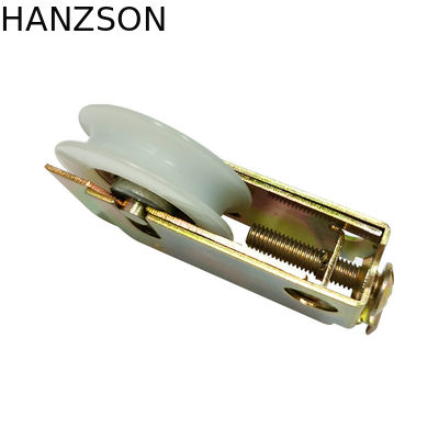 Os rolos da porta deslizante do armário passam para zincar a superfície material da oxidação